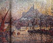 Paul Signac Marseilles oil painting